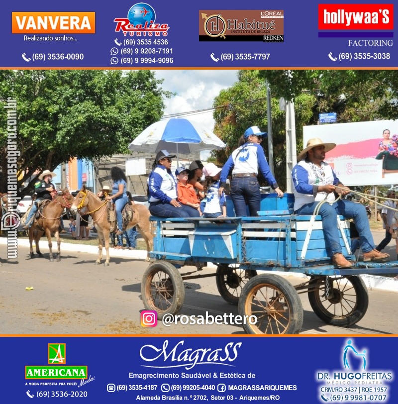 EXPOARI 2022 - Cavalgada em Ariquemes Rondônia