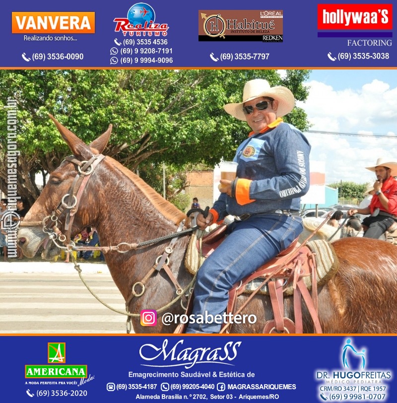 EXPOARI 2022 - Cavalgada em Ariquemes Rondônia