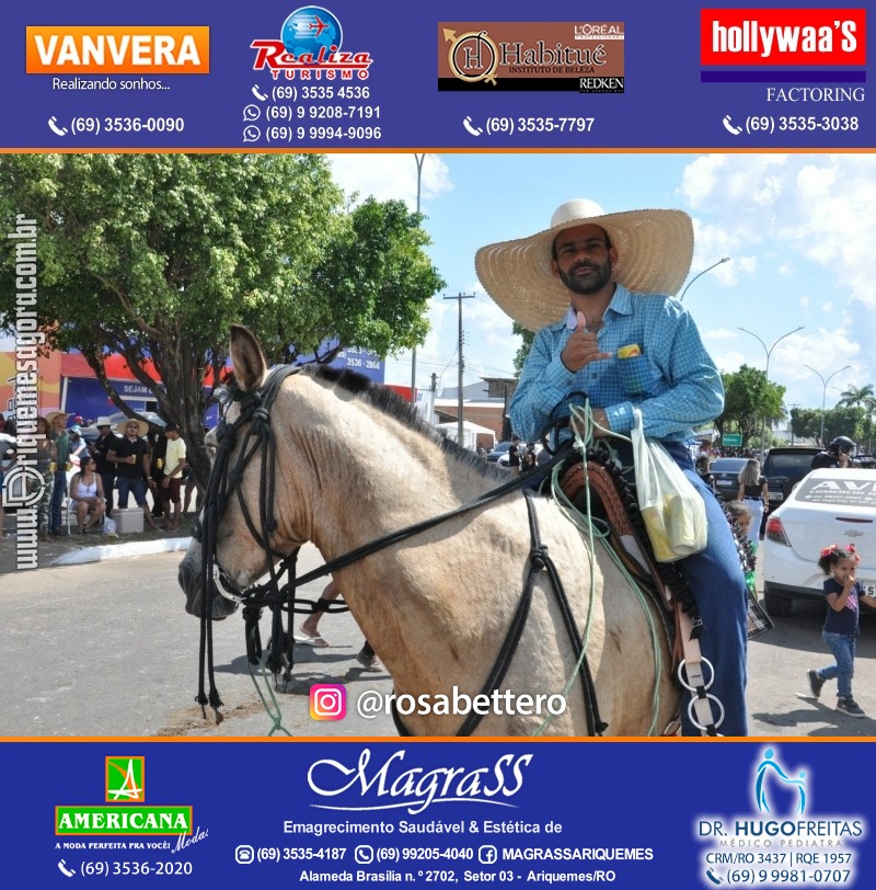 EXPOARI 2022 - Cavalgada em Ariquemes Rondônia