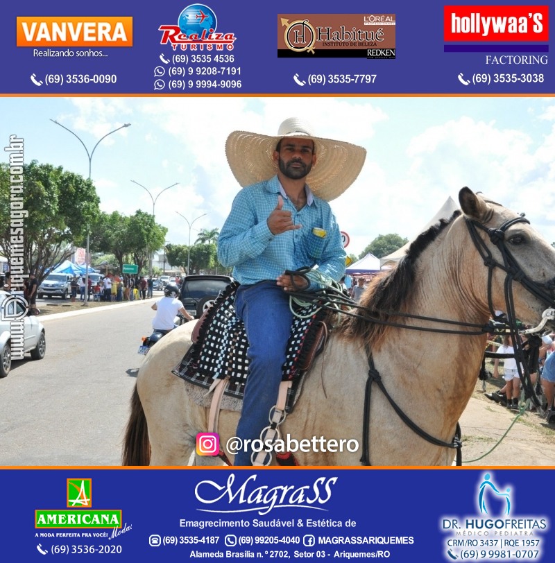 EXPOARI 2022 - Cavalgada em Ariquemes Rondônia