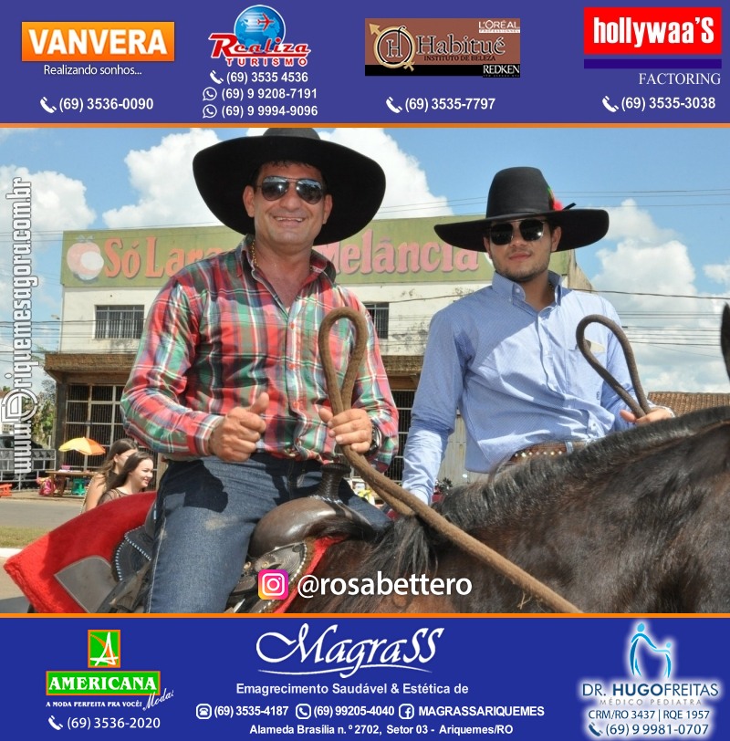 EXPOARI 2022 - Cavalgada em Ariquemes Rondônia