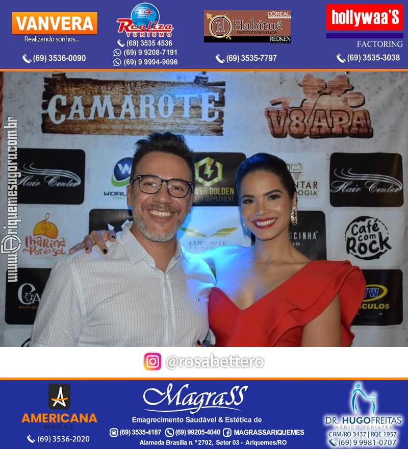 EXPOARI 2022 - Terça Stands & Rodeio & Abertura Oficial & Galera & Show com Matogrosso & Mathias e V8 na APA