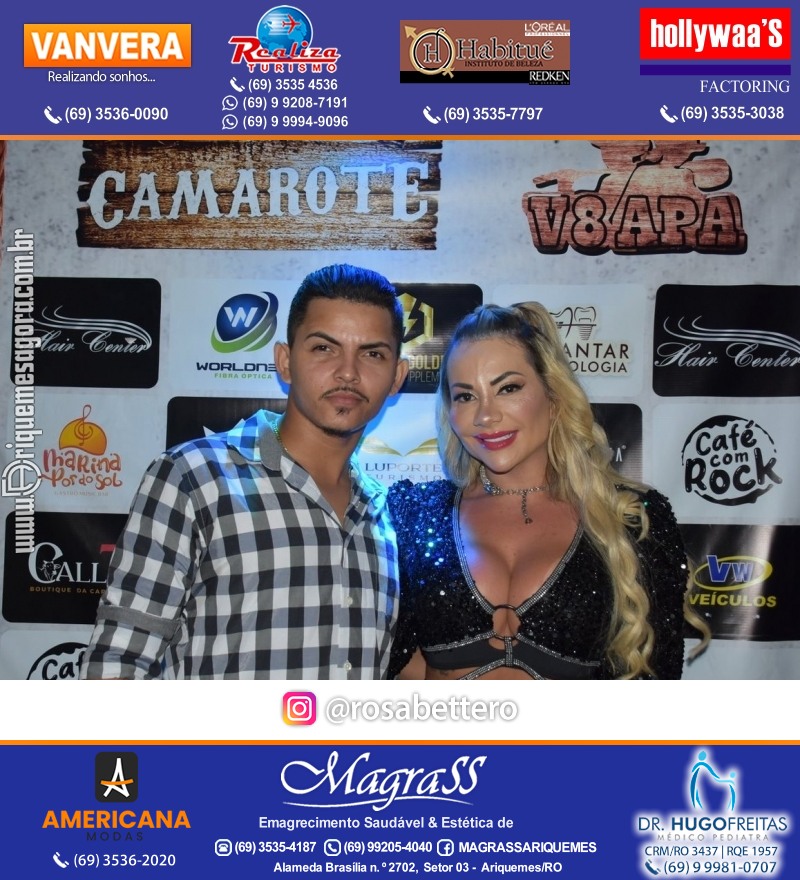 EXPOARI 2022 - Terça Stands & Rodeio & Abertura Oficial & Galera & Show com Matogrosso & Mathias e V8 na APA