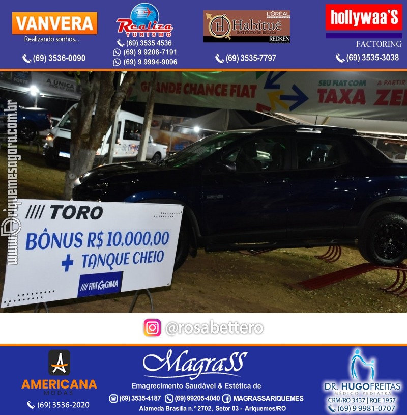 EXPOARI 2022 - Terça Stands & Rodeio & Abertura Oficial & Galera & Show com Matogrosso & Mathias e V8 na APA