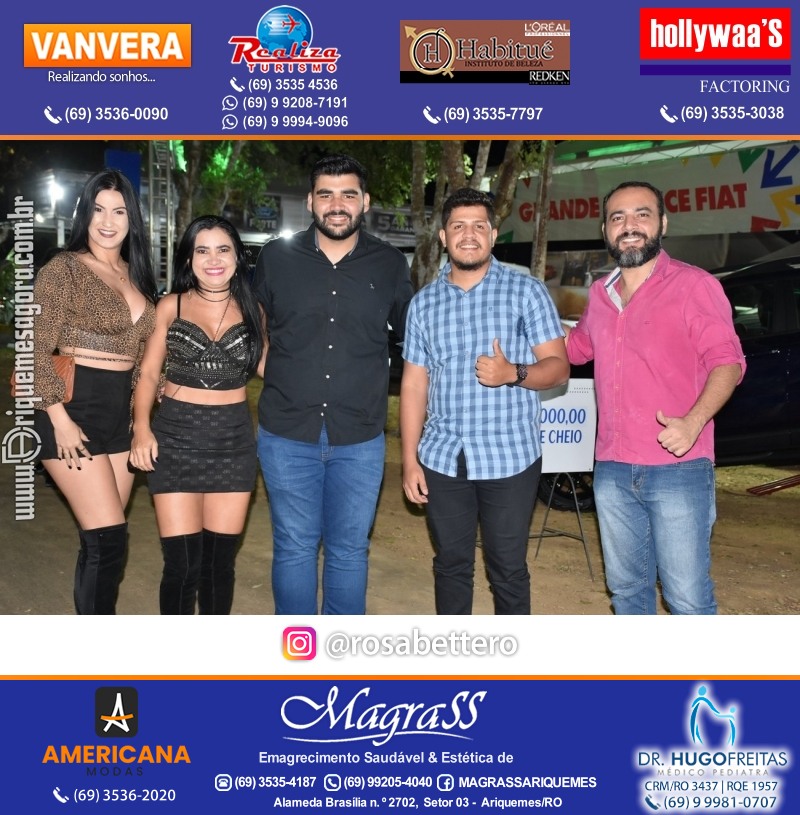 EXPOARI 2022 - Terça Stands & Rodeio & Abertura Oficial & Galera & Show com Matogrosso & Mathias e V8 na APA
