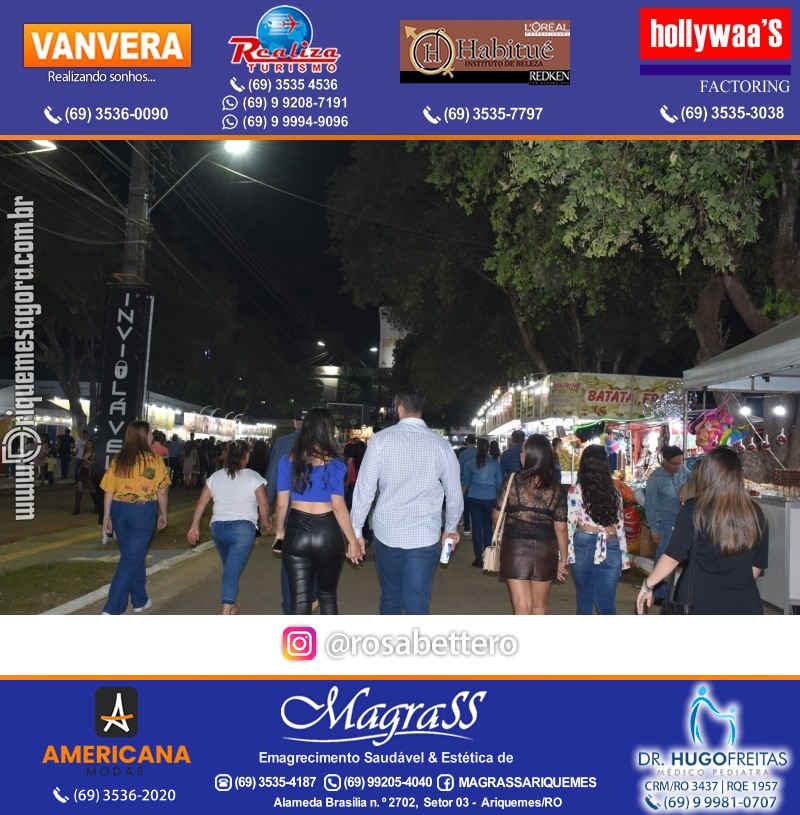 EXPOARI 2022 - Terça Stands & Rodeio & Abertura Oficial & Galera & Show com Matogrosso & Mathias e V8 na APA