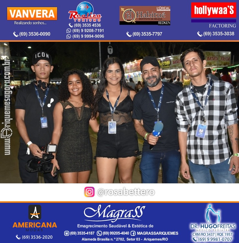 EXPOARI 2022 - Terça Stands & Rodeio & Abertura Oficial & Galera & Show com Matogrosso & Mathias e V8 na APA