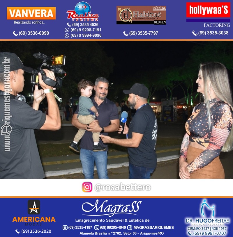 EXPOARI 2022 - Terça Stands & Rodeio & Abertura Oficial & Galera & Show com Matogrosso & Mathias e V8 na APA