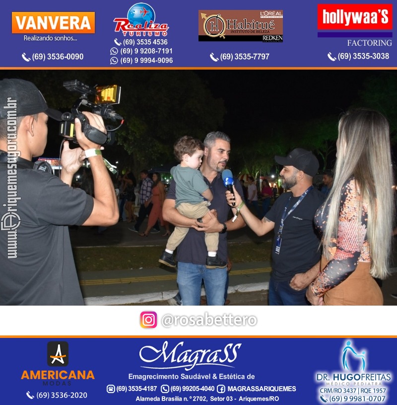 EXPOARI 2022 - Terça Stands & Rodeio & Abertura Oficial & Galera & Show com Matogrosso & Mathias e V8 na APA