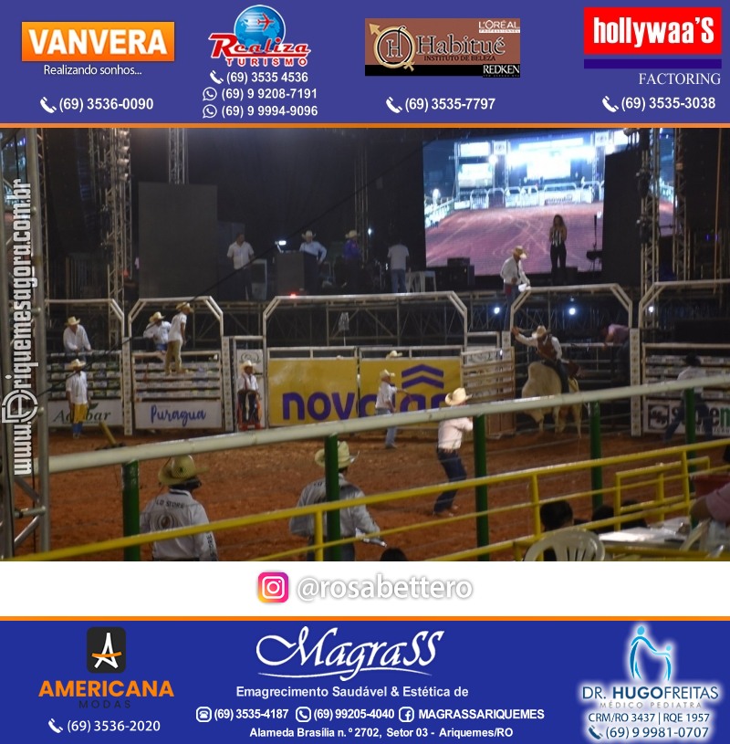 EXPOARI 2022 - Terça Stands & Rodeio & Abertura Oficial & Galera & Show com Matogrosso & Mathias e V8 na APA