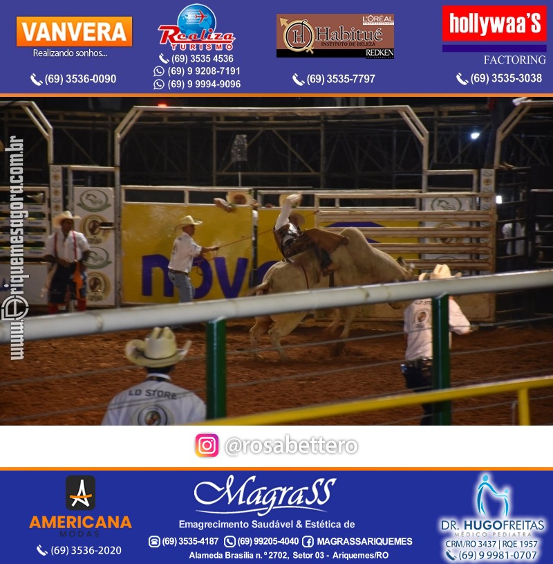 EXPOARI 2022 - Terça Stands & Rodeio & Abertura Oficial & Galera & Show com Matogrosso & Mathias e V8 na APA