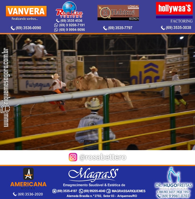 EXPOARI 2022 - Terça Stands & Rodeio & Abertura Oficial & Galera & Show com Matogrosso & Mathias e V8 na APA