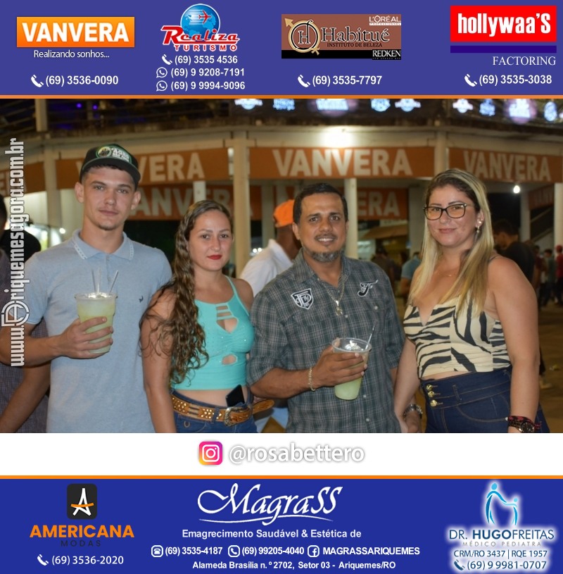 EXPOARI 2022 - Terça Stands & Rodeio & Abertura Oficial & Galera & Show com Matogrosso & Mathias e V8 na APA