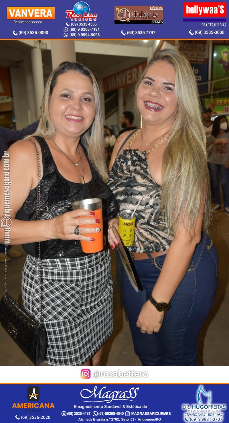 EXPOARI 2022 - Terça Stands & Rodeio & Abertura Oficial & Galera & Show com Matogrosso & Mathias e V8 na APA