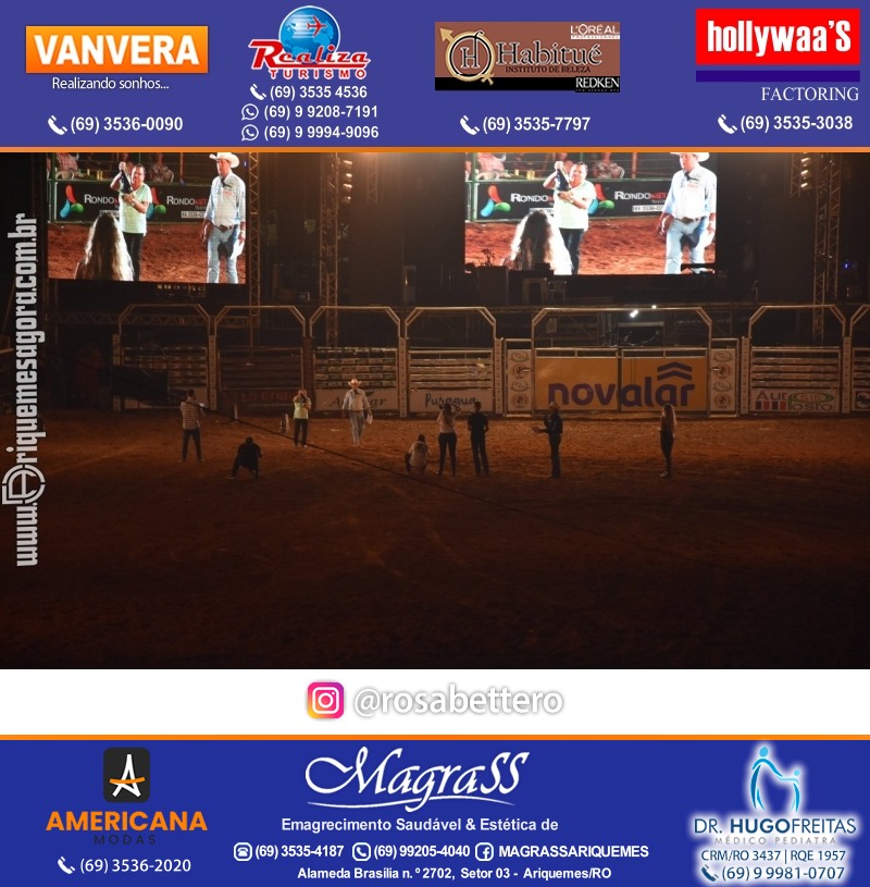 EXPOARI 2022 - Terça Stands & Rodeio & Abertura Oficial & Galera & Show com Matogrosso & Mathias e V8 na APA