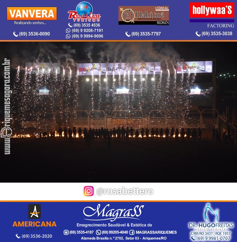 EXPOARI 2022 - Terça Stands & Rodeio & Abertura Oficial & Galera & Show com Matogrosso & Mathias e V8 na APA