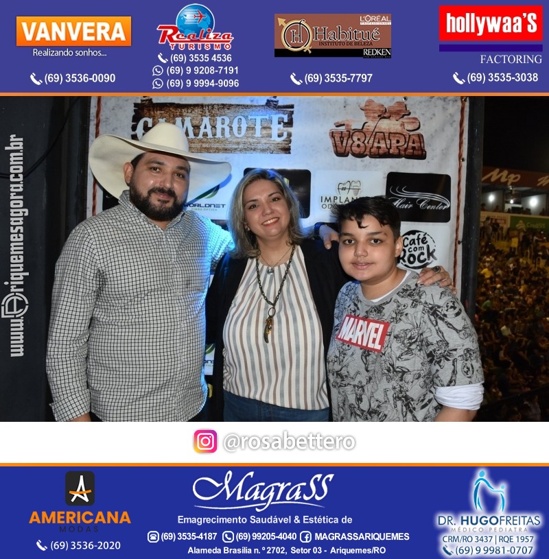 EXPOARI 2022 - Terça Stands & Rodeio & Abertura Oficial & Galera & Show com Matogrosso & Mathias e V8 na APA
