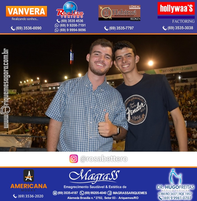 EXPOARI 2022 - Terça Stands & Rodeio & Abertura Oficial & Galera & Show com Matogrosso & Mathias e V8 na APA