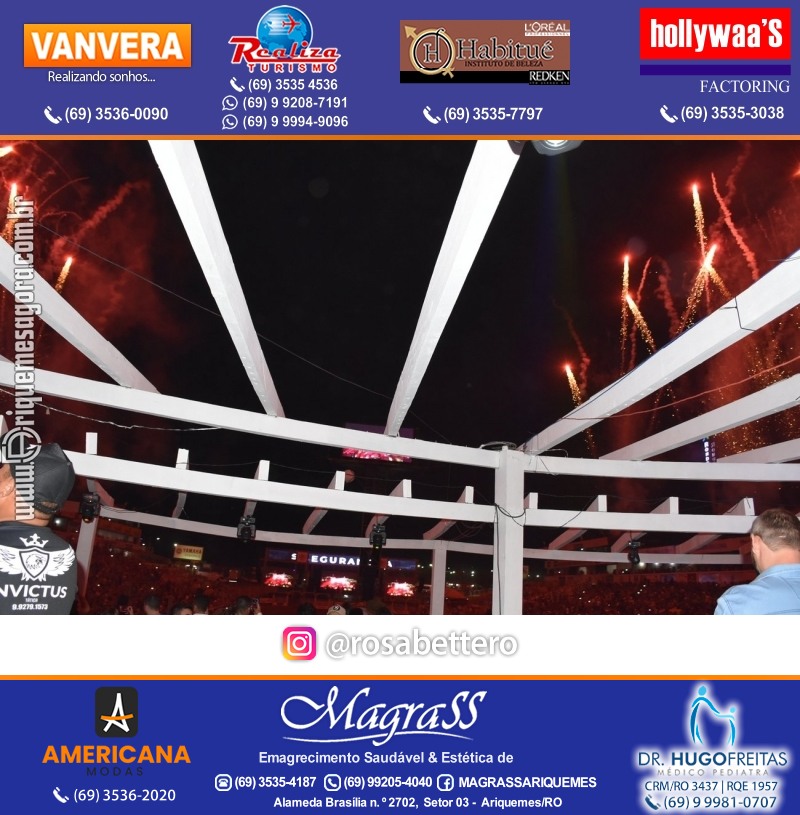 EXPOARI 2022 - Terça Stands & Rodeio & Abertura Oficial & Galera & Show com Matogrosso & Mathias e V8 na APA