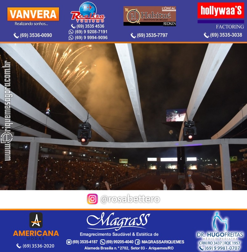 EXPOARI 2022 - Terça Stands & Rodeio & Abertura Oficial & Galera & Show com Matogrosso & Mathias e V8 na APA