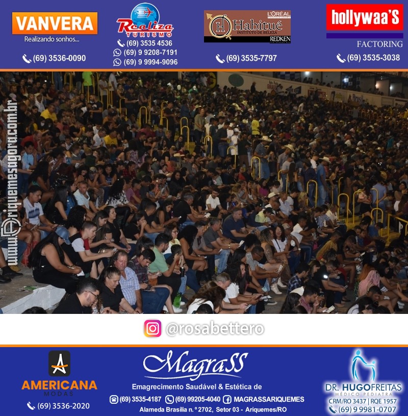 EXPOARI 2022 - Terça Stands & Rodeio & Abertura Oficial & Galera & Show com Matogrosso & Mathias e V8 na APA