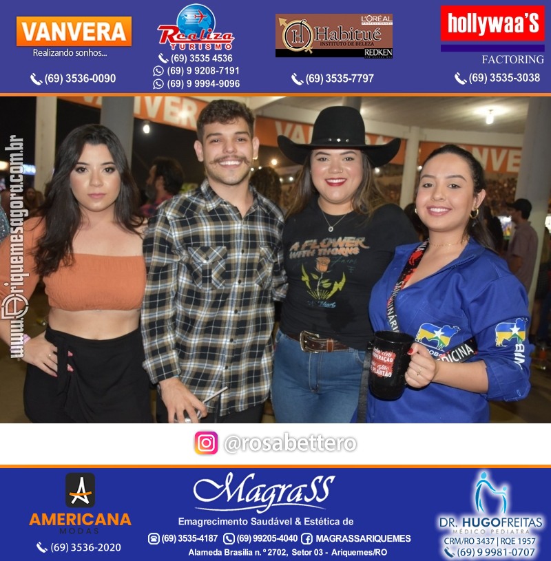 EXPOARI 2022 - Terça Stands & Rodeio & Abertura Oficial & Galera & Show com Matogrosso & Mathias e V8 na APA