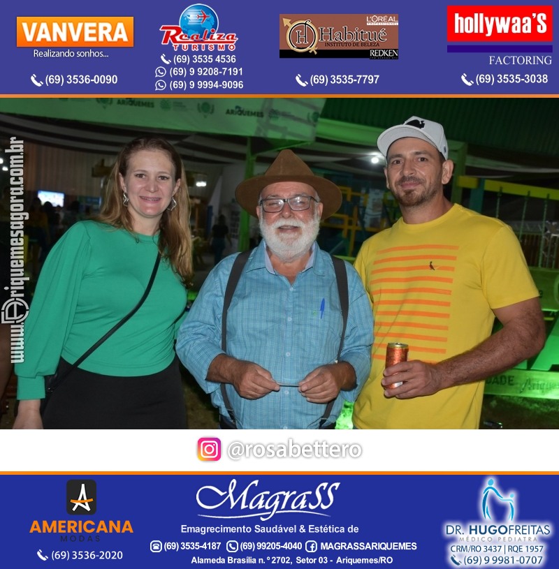 EXPOARI 2022 - Terça Stands & Rodeio & Abertura Oficial & Galera & Show com Matogrosso & Mathias e V8 na APA
