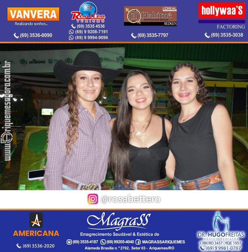 EXPOARI 2022 - Terça Stands & Rodeio & Abertura Oficial & Galera & Show com Matogrosso & Mathias e V8 na APA