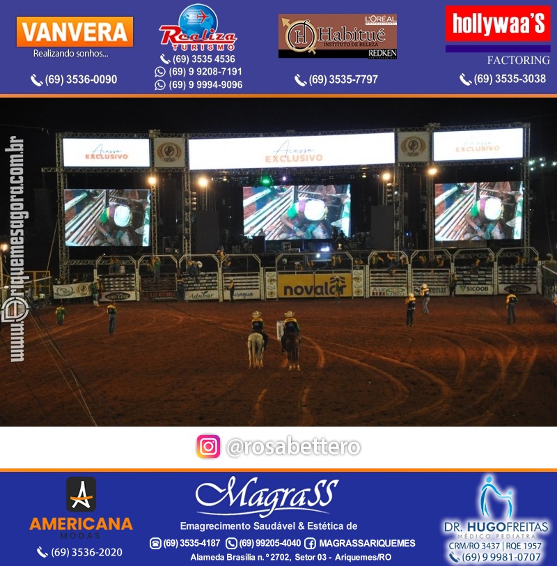 EXPOARI 2022 - Galera & Rodeio & Show com Gusttavo Lima e Camarote V8 na APA