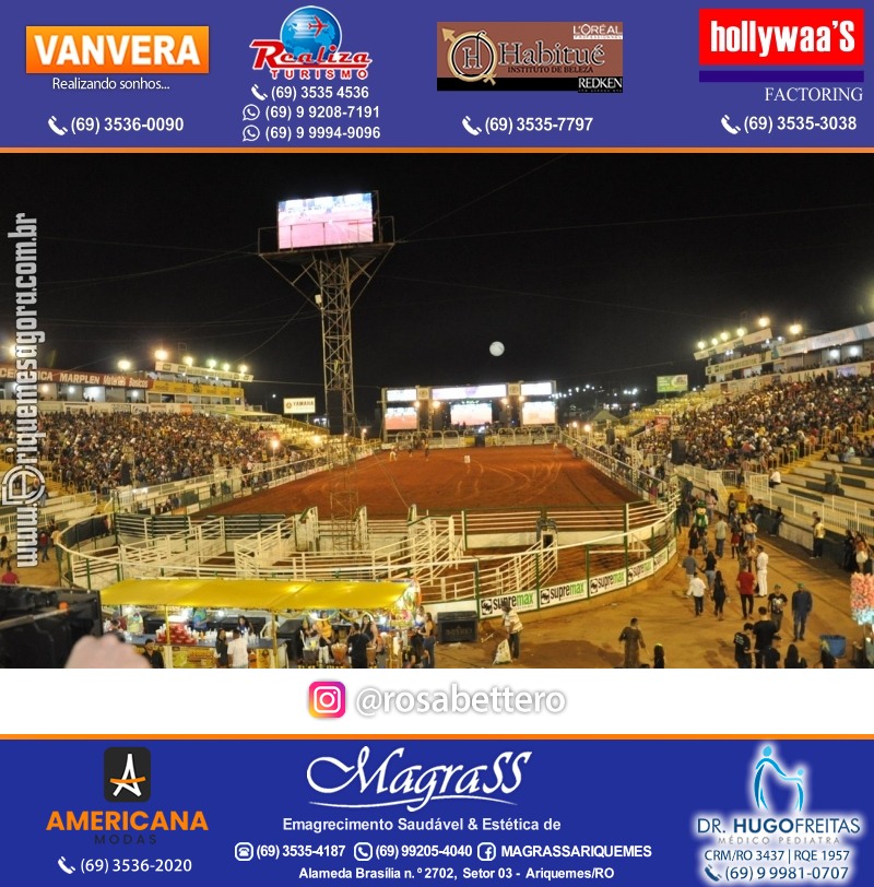 EXPOARI 2022 - Galera & Rodeio & Show com Gusttavo Lima e Camarote V8 na APA