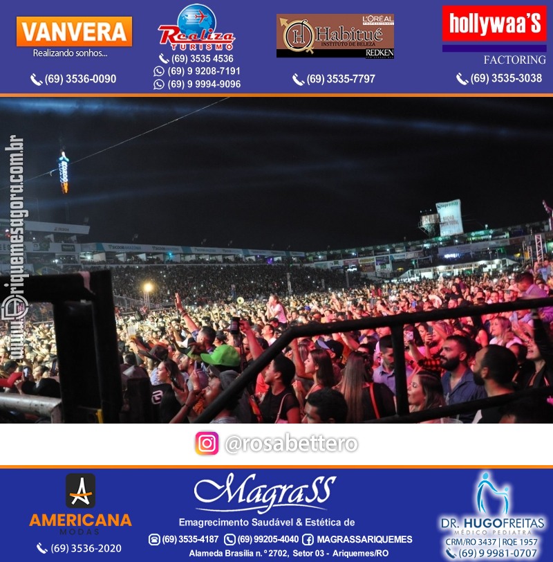 EXPOARI 2022 - Galera & Rodeio & Show com Gusttavo Lima e Camarote V8 na APA