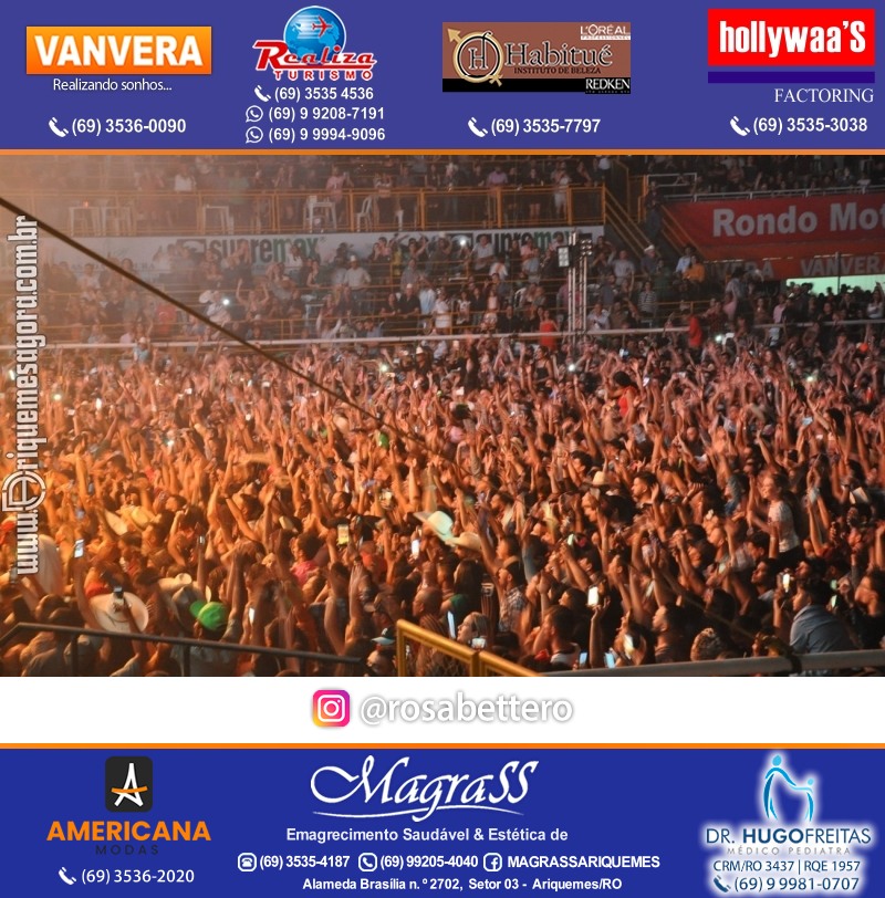 EXPOARI 2022 - Galera & Rodeio & Show com Gusttavo Lima e Camarote V8 na APA