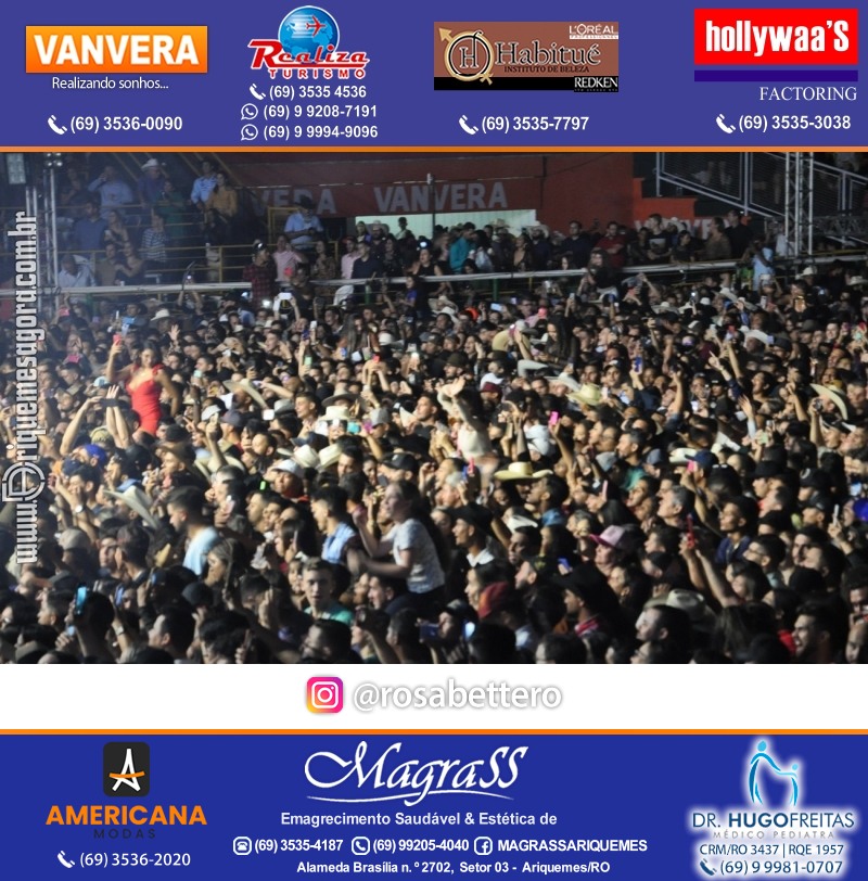 EXPOARI 2022 - Galera & Rodeio & Show com Gusttavo Lima e Camarote V8 na APA