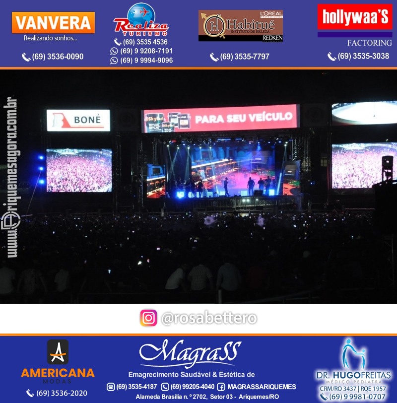EXPOARI 2022 - Galera & Rodeio & Show com Gusttavo Lima e Camarote V8 na APA