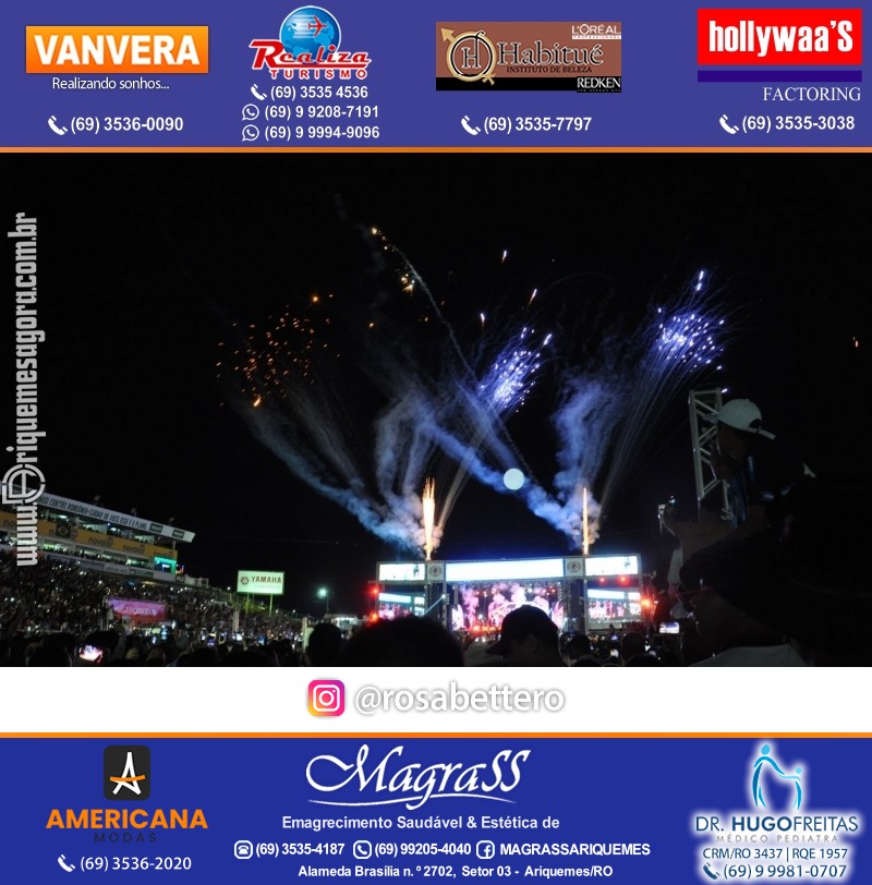 EXPOARI 2022 - Galera & Rodeio & Show com Gusttavo Lima e Camarote V8 na APA