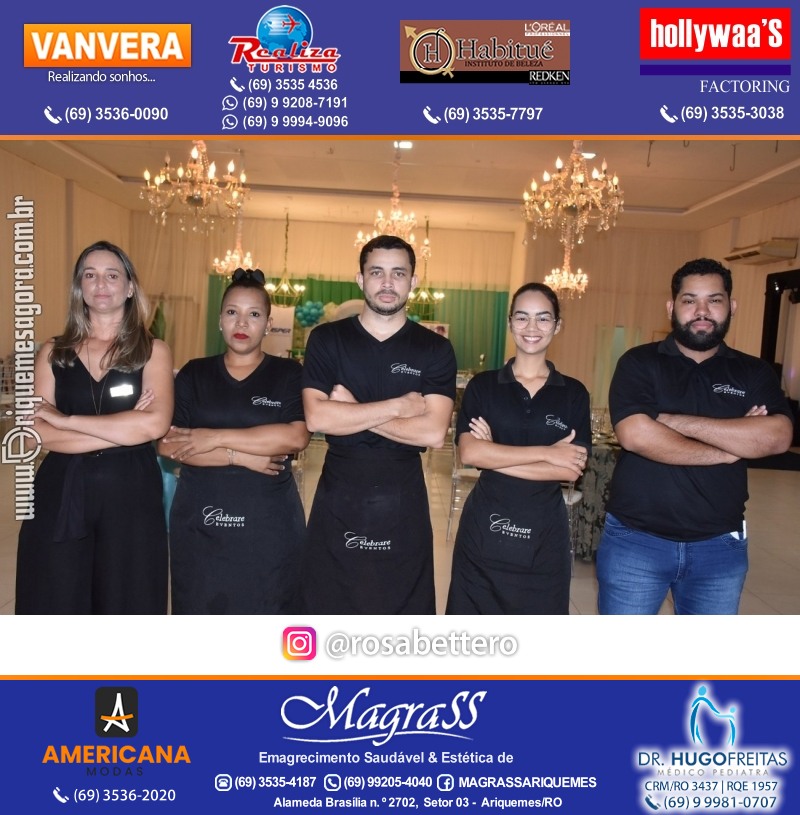 Jantar de Celebração e Encerramento do Hospital Carlos Chagas em Ariquemes