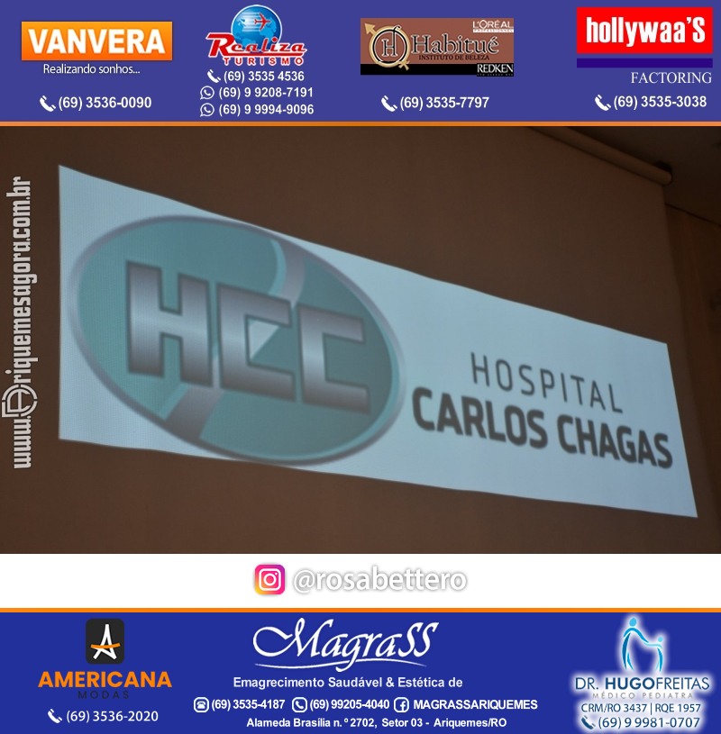 Jantar de Celebração e Encerramento do Hospital Carlos Chagas em Ariquemes