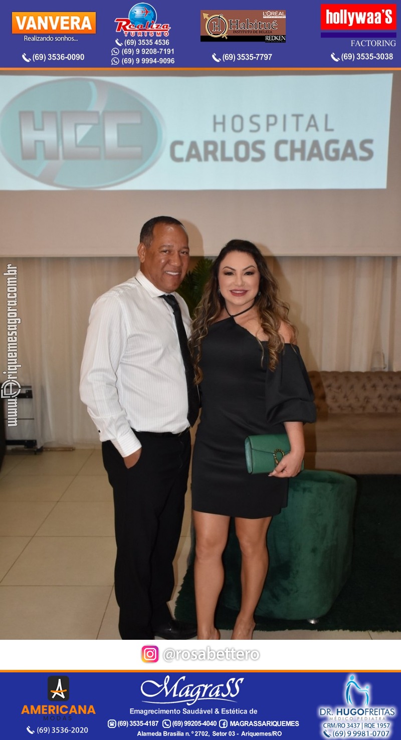 Jantar de Celebração e Encerramento do Hospital Carlos Chagas em Ariquemes