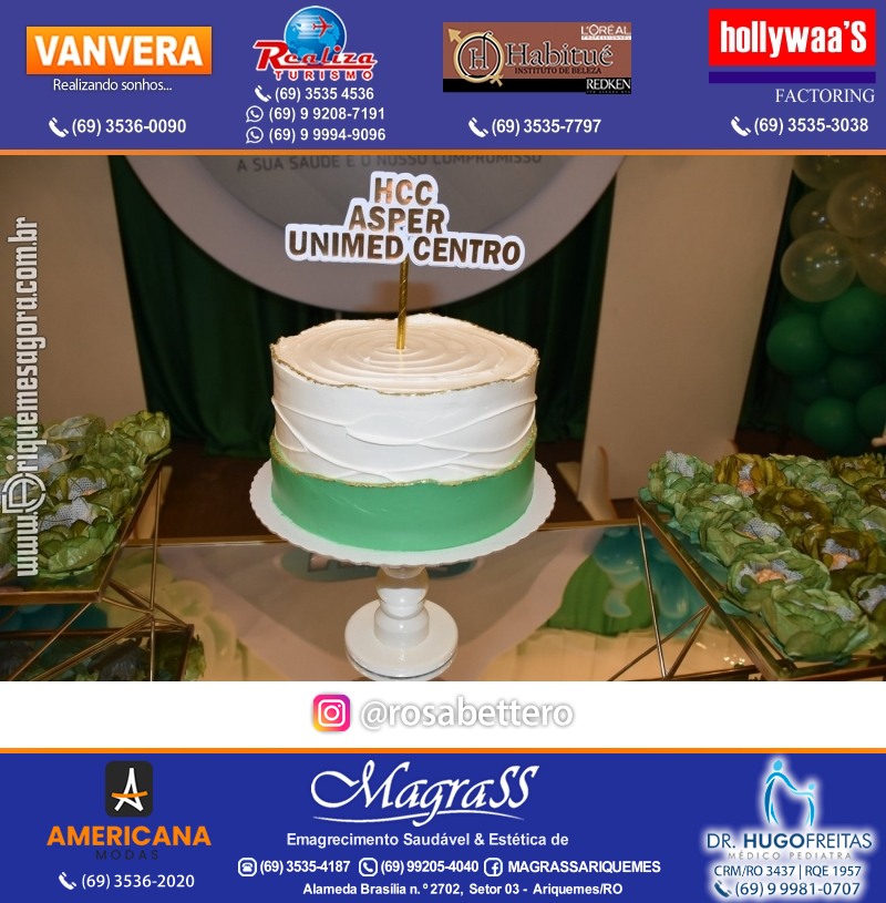 Jantar de Celebração e Encerramento do Hospital Carlos Chagas em Ariquemes