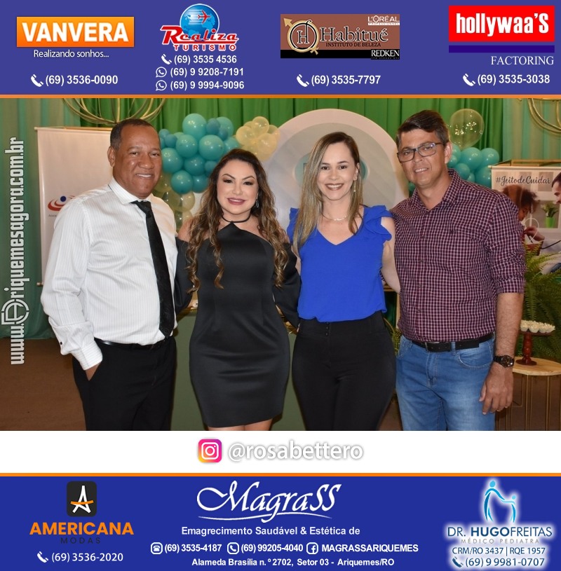 Jantar de Celebração e Encerramento do Hospital Carlos Chagas em Ariquemes