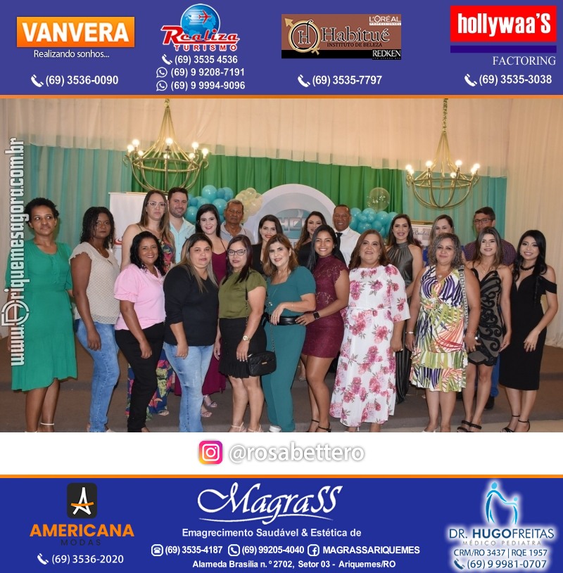 Jantar de Celebração e Encerramento do Hospital Carlos Chagas em Ariquemes