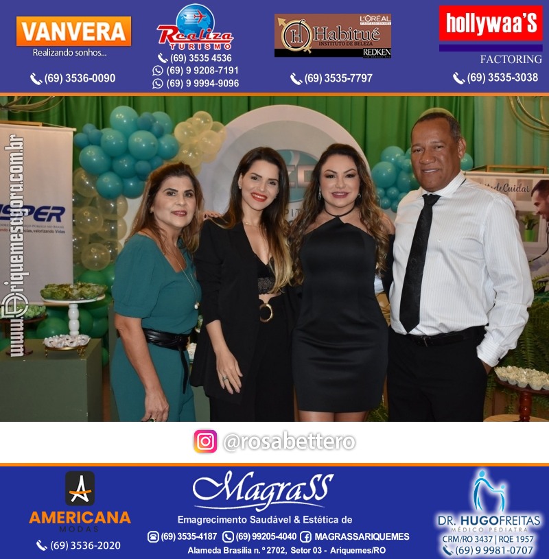 Jantar de Celebração e Encerramento do Hospital Carlos Chagas em Ariquemes