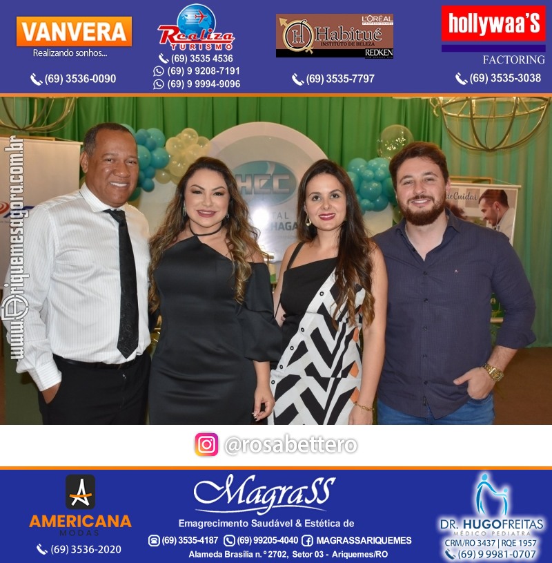 Jantar de Celebração e Encerramento do Hospital Carlos Chagas em Ariquemes