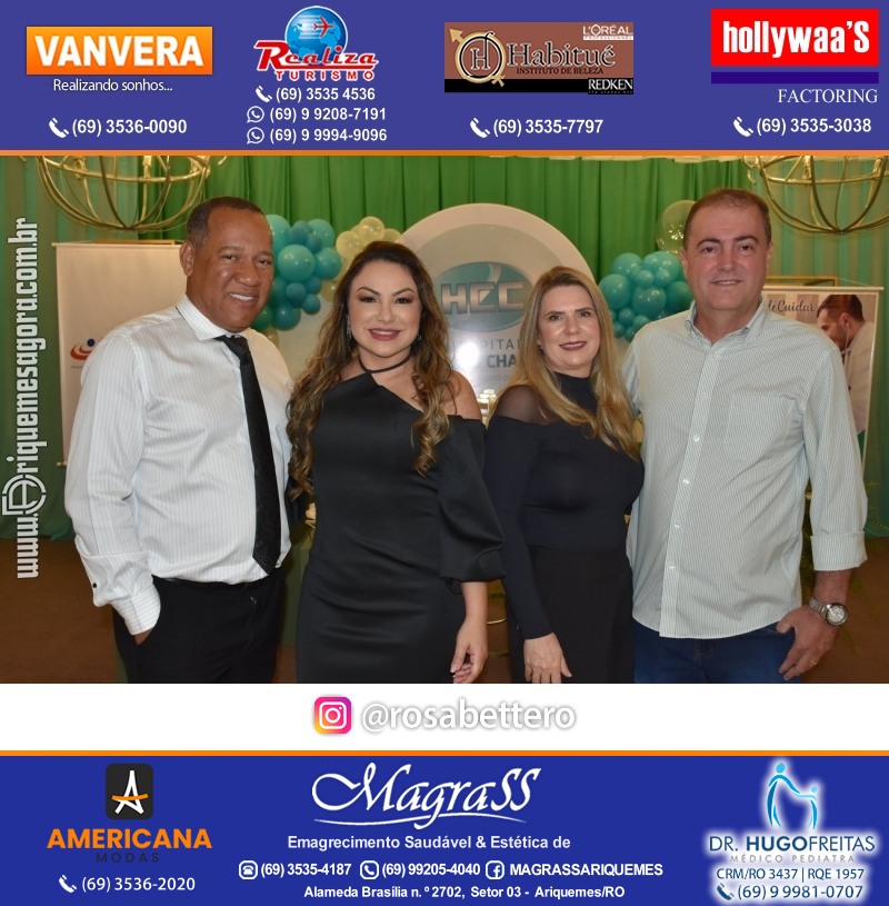 Jantar de Celebração e Encerramento do Hospital Carlos Chagas em Ariquemes