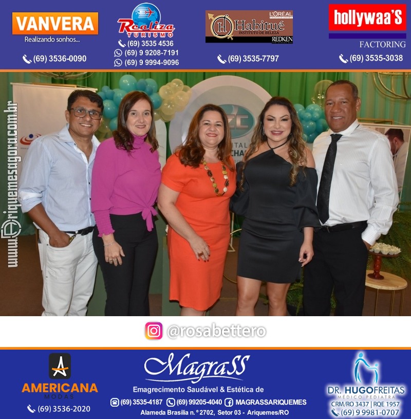 Jantar de Celebração e Encerramento do Hospital Carlos Chagas em Ariquemes