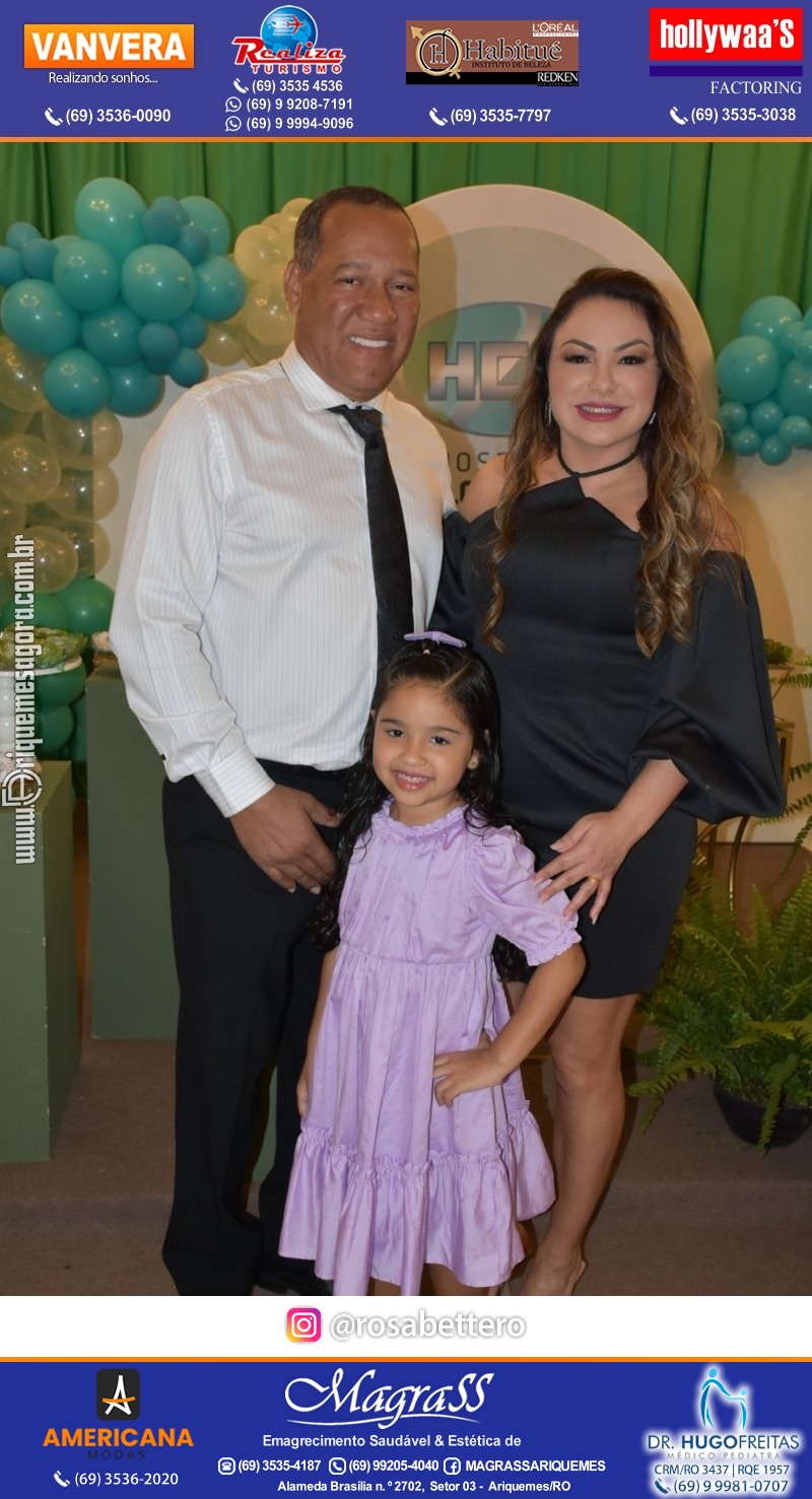Jantar de Celebração e Encerramento do Hospital Carlos Chagas em Ariquemes