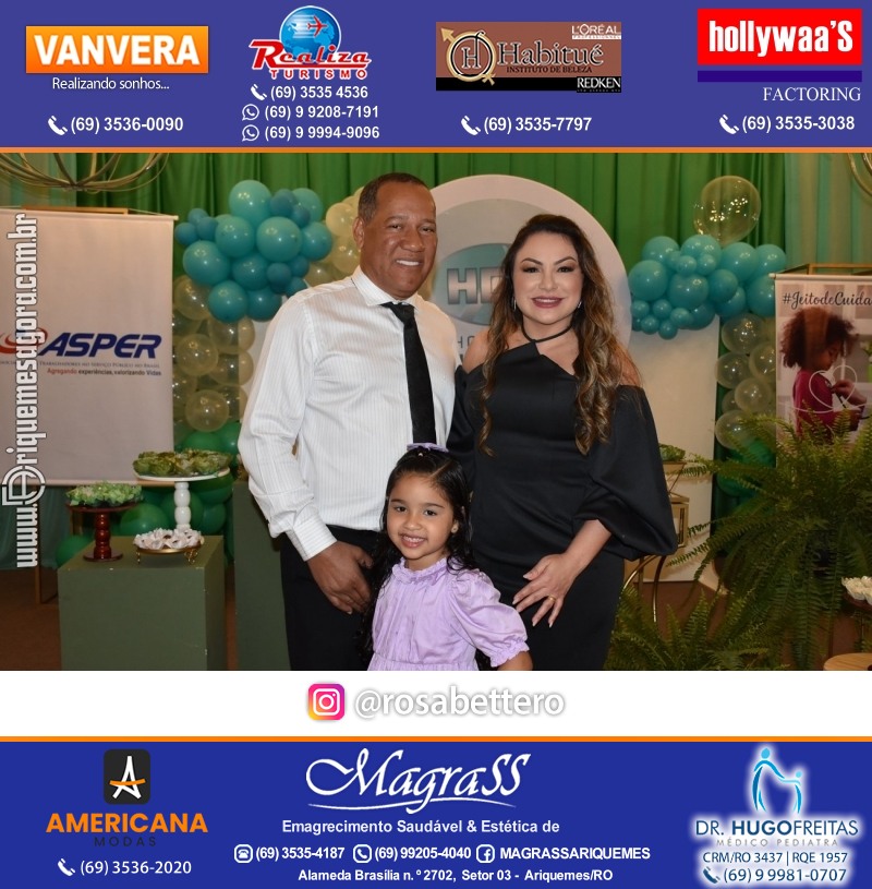 Jantar de Celebração e Encerramento do Hospital Carlos Chagas em Ariquemes