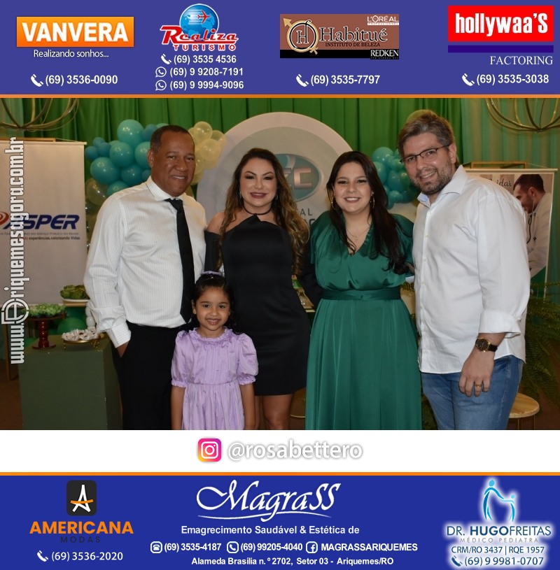 Jantar de Celebração e Encerramento do Hospital Carlos Chagas em Ariquemes