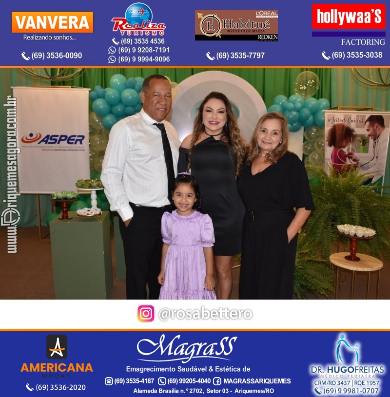Jantar de Celebração e Encerramento do Hospital Carlos Chagas em Ariquemes