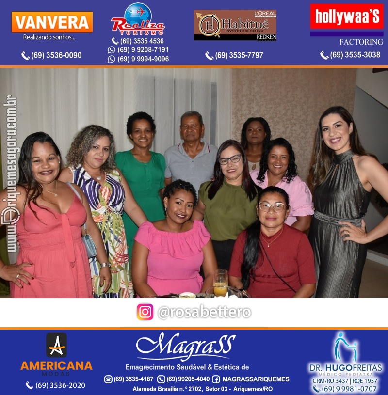 Jantar de Celebração e Encerramento do Hospital Carlos Chagas em Ariquemes